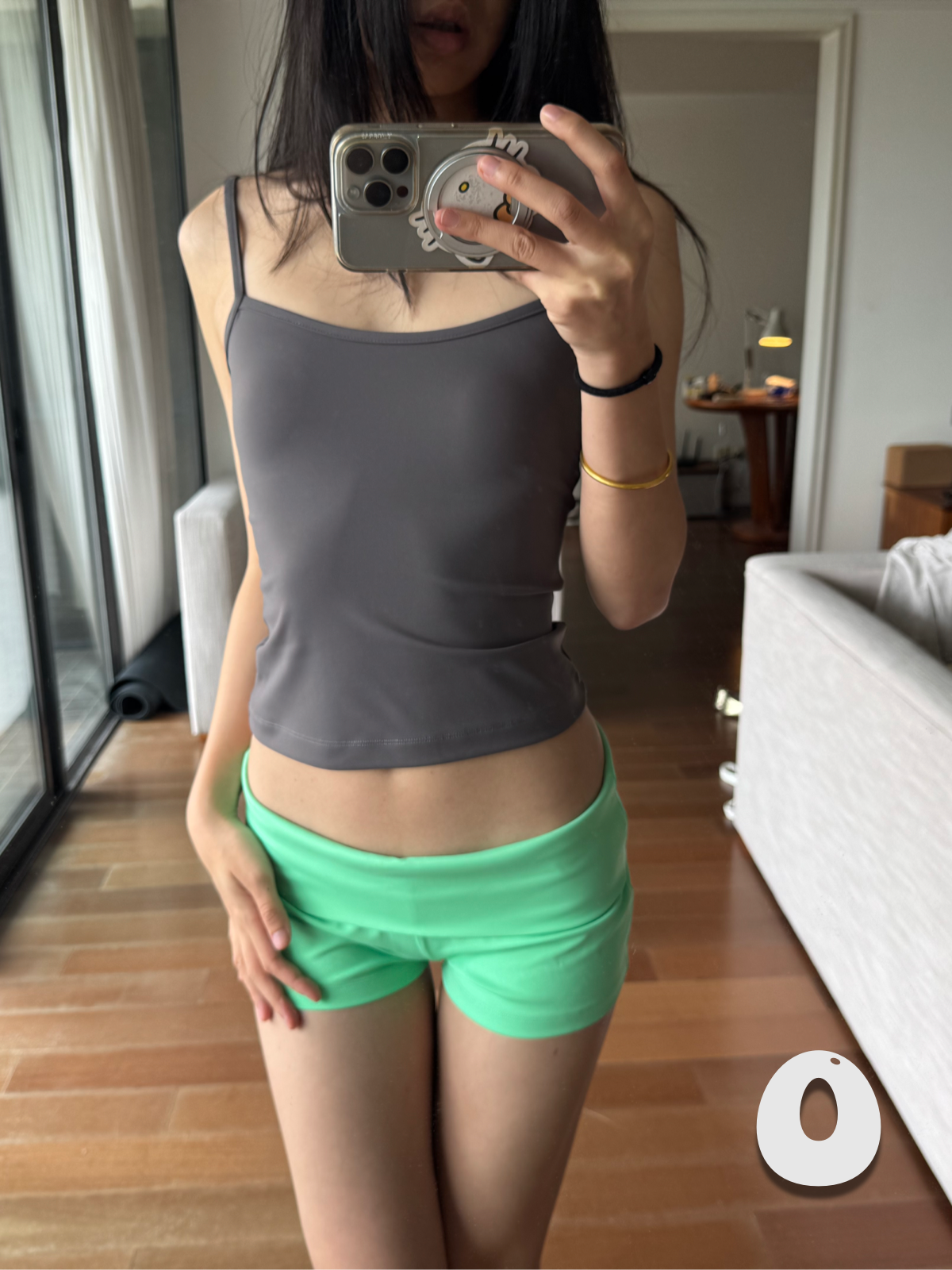 Foldover Bootie Shorts