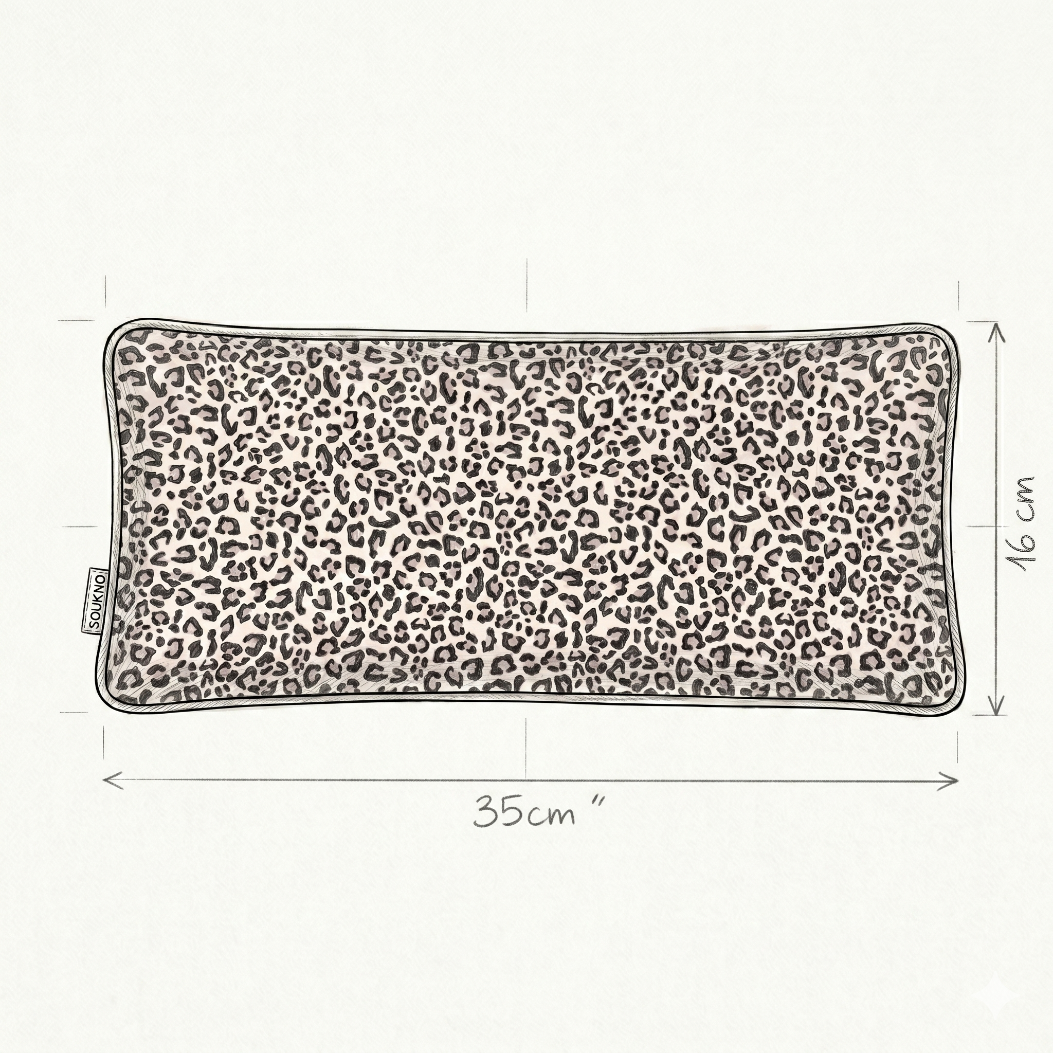 Leopard Hip Wrap